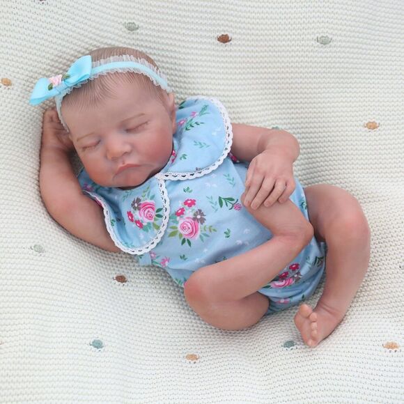 Charex Lifelike Reborn Baby Dolls - 18 Inch Realistic Newborn Baby Girl, Real B - Picture 3 of 15